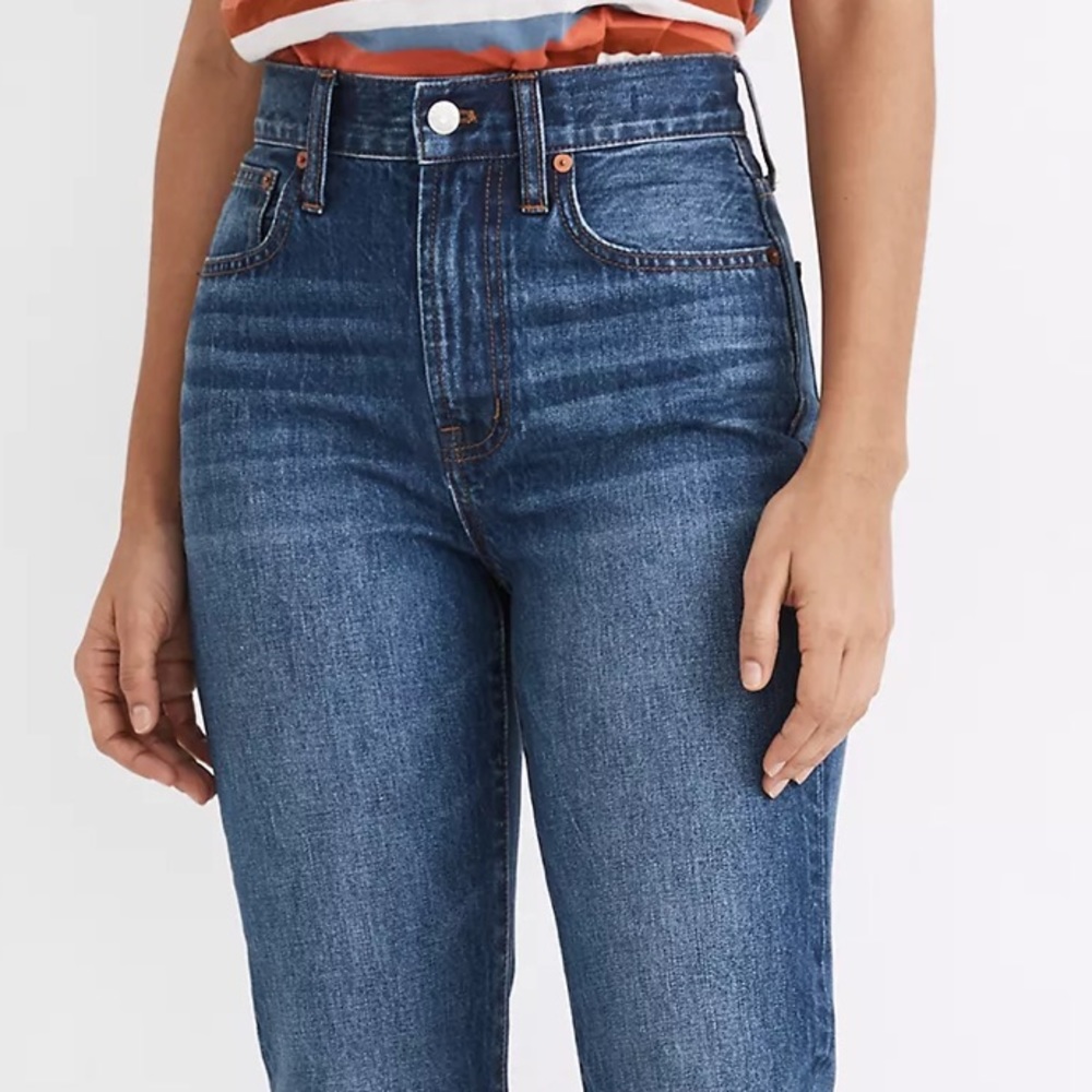 Madewell The Perfect Vintage Full-Length Jean in Concordia Wash Size 24 - Picture 6 of 10